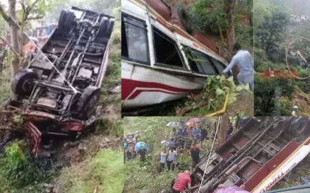 Himachal Pradesh: 200 ಅಡಿ ಕಂದಕಕ್ಕೆ ಬಿದ್ದ ಬಸ್..! ಸ್ಥಳದಲ್ಲೇ ಇಬ್ಬರು ಸಾವು - 25 ಮಂದಿಗೆ ಗಾಯ