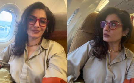 ಏರ್ ಇಂಡಿಯಾ ಫ್ಲೈಟ್ ಏರಿದ KGF ನಟಿ ರವೀನಾ ಟಂಡನ್..! ಭಾವನಾತ್ಮಕ ಪೋಸ್ಟ್ ವೈರಲ್