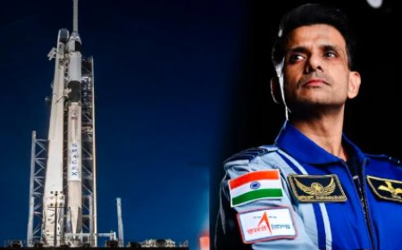 ಅಂತರಿಕ್ಷದಲ್ಲಿ ಇತಿಹಾಸ ಬರೆಯಲು ಸಜ್ಜಾದ ಶುಭಾಂಶು ಶುಕ್ಲಾ: ಫಾಲ್ಕನ್-9 ರಾಕೆಟ್ ಉಡಾವಣೆ ಯಶಸ್ವಿ