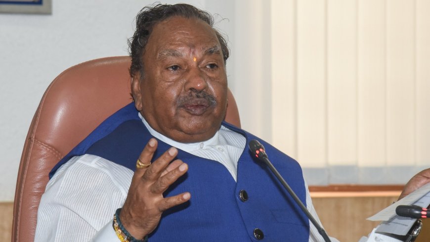 ಕಾಂಗ್ರೆಸ್ ಮತ್ತೆ ಅಧಿಕಾರ ಪಡೆಯಲು ಅಲ್ಪಸಂಖ್ಯಾತರ ಗುಲಾಮ ಆಗಿದೆ: ಕೆಎಸ್ ಈಶ್ವರಪ್ಪ