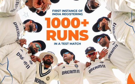 India vs England: ಭಾರತದಿಂದ ಸಾವಿರದರ್ಶನ: 93 ವರ್ಷಗಳ ನಂತರ ಟೆಸ್ಟ್’ದಲ್ಲಿ ಹೊಸ ದಾಖಲೆ!