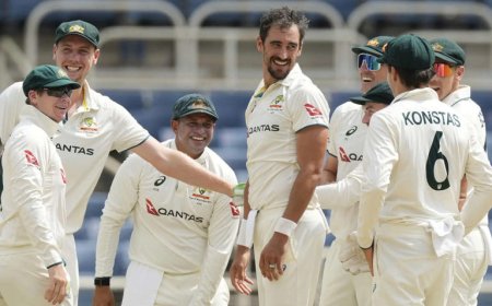 129 ವರ್ಷಗಳ ಹಳೆಯ ದಾಖಲೆ ಬ್ರೇಕ್: 27 ರನ್ಗಳಿಗೆ ವೆಸ್ಟ್ ಇಂಡೀಸ್ ಆಲೌಟ್, 7 ಆಟಗಾರರು ಡಕೌಟ್