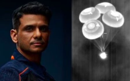 Axiom-4 Mission: ಆಗಸದಲ್ಲಿ ಹೊಸ ಚರಿತ್ರೆ: ಬಾಹ್ಯಾಕಾಶದಿಂದ ಭೂಮಿಗೆ ಸುರಕ್ಷಿತವಾಗಿ ಬಂದಿಳಿದ ಶುಭಾಂಶು ಶುಕ್ಲಾ!