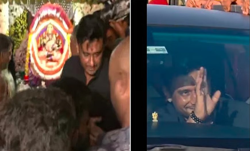 ಪತ್ನಿಯೊಂದಿಗೆ ಚಾಮುಂಡೇಶ್ವರಿ ತಾಯಿ ದರ್ಶನ ಪಡೆದ ನಟ ದರ್ಶನ್..! “ದಾಸ”ನ ನೋಡಲು ಮುಗಿಬಿದ್ದ ಜನ