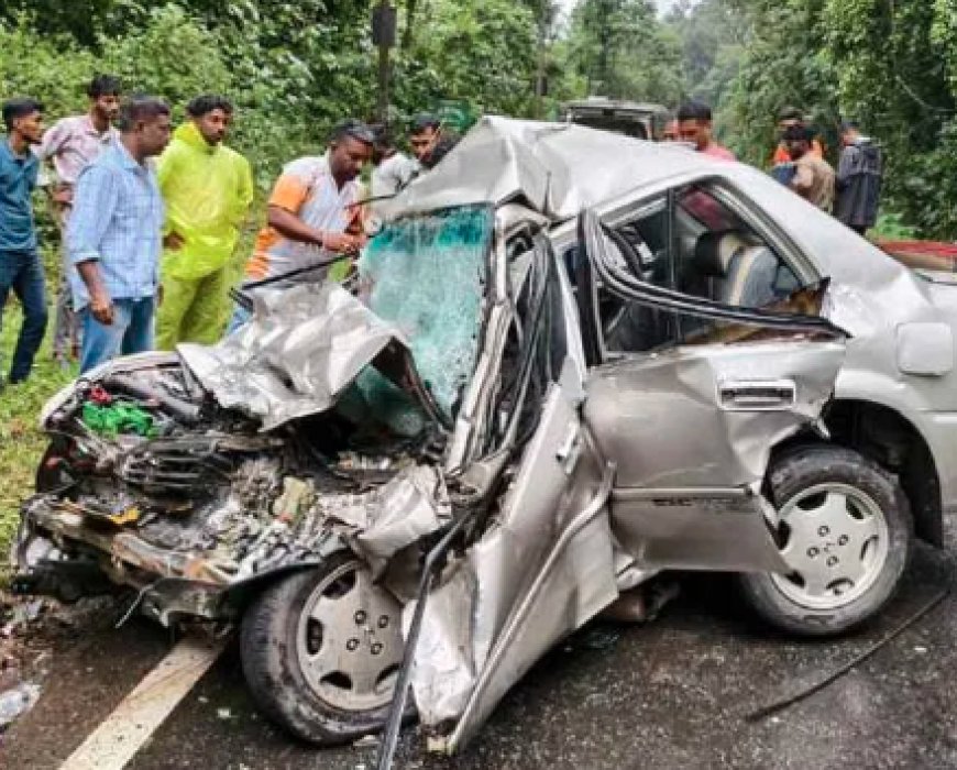 Tragic Accident: ಲಾರಿ - ಕಾರು ನಡುವೆ ಭೀಕರ ಅಪಘಾತ: ನಾಲ್ವರ ದಾರುಣ ಸಾವು..!