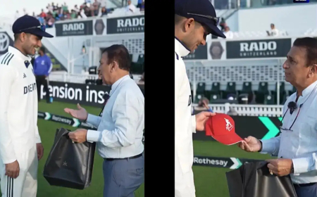 Shubman Gil: ಗಿಲ್'​ಗೆ ವಿಶೇಷ ಗಿಫ್ಟ್ ನೀಡಿದ ಸುನಿಲ್ ಗವಾಸ್ಕರ್: ನಾಯಕ ಫುಲ್ ಖುಷ್