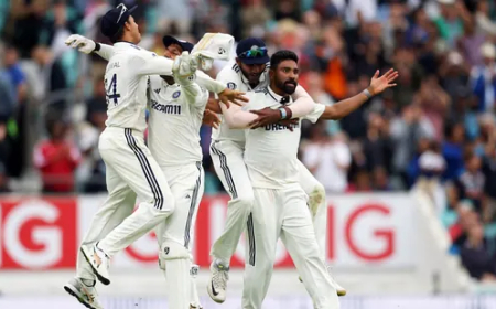 IND vs ENG: ಸಿರಾಜ್ ಬೌಲಿಂಗ್ ದಾಳಿಗೆ ಇಂಗ್ಲೆಂಡ್ ಧೂಳೀಪಟ: ರೋಚಕ ಪಂದ್ಯದಲ್ಲಿ ಗೆದ್ದು ಬೀಗಿದ ಭಾರತ