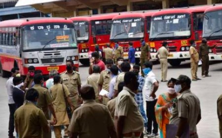Karnataka Bus Strike: ಖಾಸಗಿ ವಾಹನವಿದ್ರೂ ನೋ ಯೂಸ್: ಯಾವ ಜಿಲ್ಲೆಯಲ್ಲಿ ಹೇಗಿದೆ ಪರಿಸ್ಥಿತಿ?