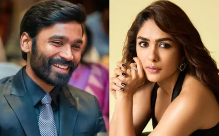 ನಟಿ ಮೃಣಾಲ್ ಠಾಕೂರ್ ಜೊತೆ ಸದ್ದಿಲ್ಲದೇ ಧನುಷ್ ಡೇಟಿಂಗ್?