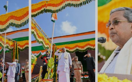 79ನೇ ಸ್ವಾತಂತ್ರ್ಯ ದಿನಾಚರಣೆ: ಧ್ವಜಾರೋಹಣ ನೆರವೇರಿಸಿದ CM ಸಿದ್ದರಾಮಯ್ಯ!