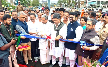 ಹೆಬ್ಬಾಳ ಫ್ಲೈಓವರ್ ಲೋಕಾರ್ಪಣೆ ಮಾಡಿದ CM, DCM: ಟ್ರಾಫಿಕ್ ಕಿರಿಕಿರಿಗೆ ಬಿತ್ತು ಬ್ರೇಕ್ !