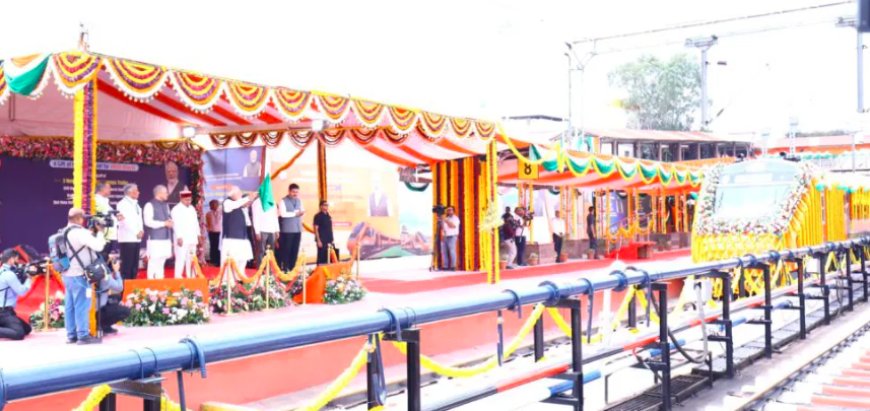 Narendra Modi: 3 ವಂದೇ ಭಾರತ್​ ಎಕ್ಸ್​ ಪ್ರೆಸ್ʼ​​ಗೆ ಪ್ರಧಾನಿ ಮೋದಿ ಚಾಲನೆ..!