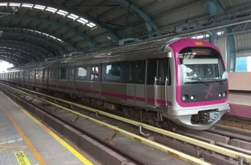 Namma Metro: ರೈಲು ಬರುತ್ತಿದ್ದಂತೆಯೇ ಹಳಿಗೆ ಜಿಗಿದು ಆತ್ಮಹತ್ಯೆಗೆ ಯತ್ನಿಸಿದ ಯುವಕ..!