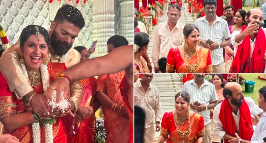 ರೋಷನ್ ಜೊತೆಗೆ ಅದ್ಧೂರಿಯಾಗಿ ದಾಂಪತ್ಯ ಜೀವನಕ್ಕೆ ಕಾಲಿಟ್ಟ ನಿರೂಪಕಿ ಅನುಶ್ರೀ!