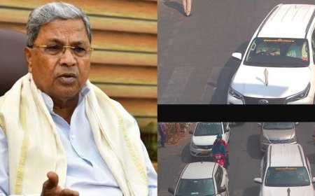 ಸಿಎಂ ಸಾಹೇಬ್ರಿಗೂ ದಂಡದ ಬಿಸಿ: 2,500 ರೂಪಾಯಿ ಟ್ರಾಫಿಕ್ ಫೈನ್ ಕಟ್ಟಿದ ಸಿದ್ದರಾಮಯ್ಯ
