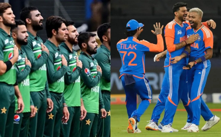 IND vs PAK: ರಾಷ್ಟ್ರಗೀತೆ ಬದಲು ಪಾಪ್​ ಸಾಂಗ್​: ಮೈದಾನದಲ್ಲೇ ಪಾಕಿಸ್ತಾನಕ್ಕೆ ಭಾರಿ ಮುಖಭಂಗ