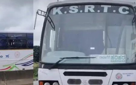 ಹಠಾತ್ ಹೃದಯಾಘಾತ: ಚಲಿಸುತ್ತಿದ್ದ ಬಸ್ ನಿಲ್ಲಿಸಿ ಪ್ರಾಣಬಿಟ್ಟ ಚಾಲಕ