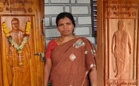 ಗೃಹಲಕ್ಷ್ಮಿ ಯೋಜನೆ ಹಣದಲ್ಲಿ ಮನೆಗೆ 28 ಸಾವಿರ ರೂ. ವೆಚ್ಚದ ಬಾಗಿಲು ನಿರ್ಮಾಣ!