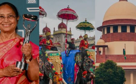 ಬಾನು ಮುಷ್ತಾಕ್ʼಗೆ ಗೆಲುವು: ದಸರಾ ಉದ್ಘಾಟನೆ ವಿರೋಧಿಸಿ ಸಲ್ಲಿಸಿದ್ದ ಅರ್ಜಿ ವಜಾಗೊಳಿಸಿದ ಸುಪ್ರೀಂ!