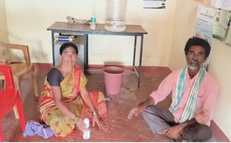 ಸರ್ಕಾರಿ ಕಚೇರಿಯಲ್ಲಿ ವಿಷ ಸೇವಿಸಿ ಆತ್ಮಹತ್ಯೆಗೆ ಯತ್ನಿಸಿದ ದಂಪತಿ; ಆಮೇಲೇನಾಯ್ತು?