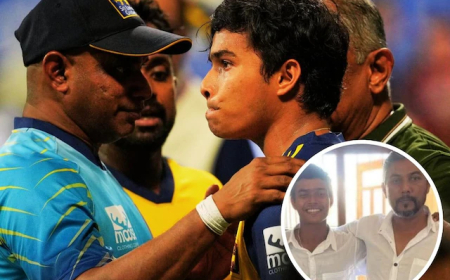 ಮಗ ಬೌಲಿಂಗ್ ನೋಡ್ತಿದ್ದ ತಂದೆಗೆ ಹೃದಯಾಘಾತ! ಸುದ್ದಿ ಕೇಳಿ ಓಡಿಹೋದ ಡುನಿತ್ ವೆಲ್ಲಾಲ