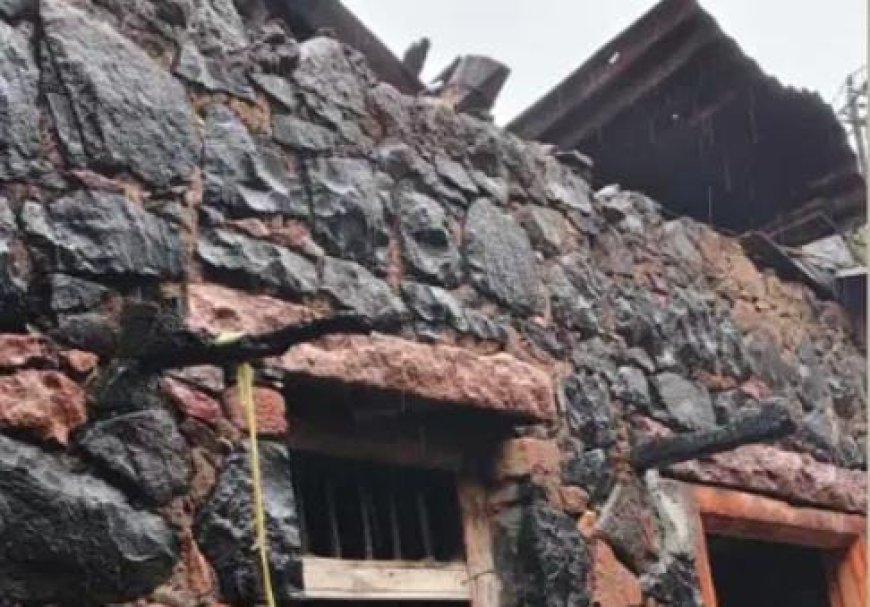  ರಣಭೀಕರ ಮಳೆಗೆ ಮನೆಯ ಮೇಲ್ಛಾವಣಿ ಕುಸಿತ: ಬಾಲಕ ದುರ್ಮರಣ