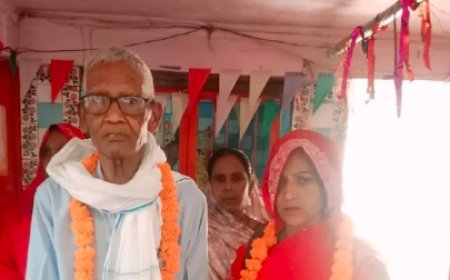 35 ವರ್ಷದ ಮಹಿಳೆಯನ್ನ ಮದುವೆಯಾದ 75ರ ವೃದ್ಧ: ಮೊದಲ ರಾತ್ರಿಗೂ ಮೊದಲೇ ಸಾವು!
