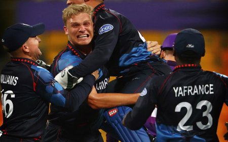 T20 World Cup 2026: 16ನೇ ತಂಡವಾಗಿ ಟಿ20 ವಿಶ್ವಕಪ್'ಗೆ ಅರ್ಹತೆ ಪಡೆದ ನಮೀಬಿಯಾ!