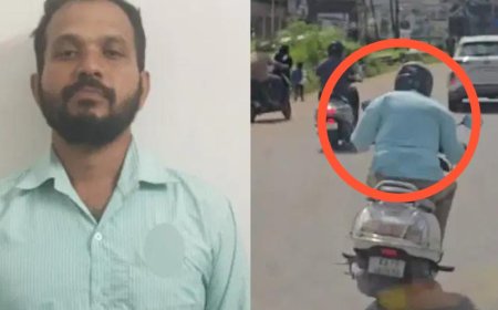 ಆಂಬುಲೆನ್ಸ್‌ಗೆ ದಾರಿ ಬಿಡದೇ ಪುಂಡಾಟ: ಬೈಕ್ ಸವಾರನ ಹೆಡೆಮುರಿ ಕಟ್ಟಿದ  ಬಂಟ್ವಾಳ ಪೊಲೀಸ್