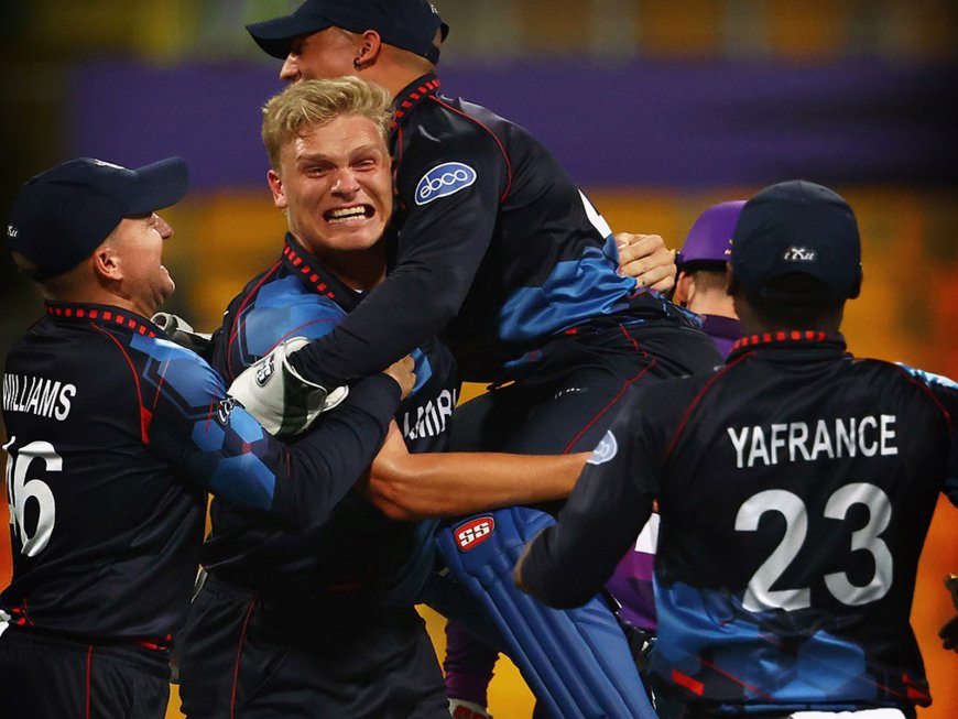 T20 World Cup 2026: 16ನೇ ತಂಡವಾಗಿ ಟಿ20 ವಿಶ್ವಕಪ್'ಗೆ ಅರ್ಹತೆ ಪಡೆದ ನಮೀಬಿಯಾ!
