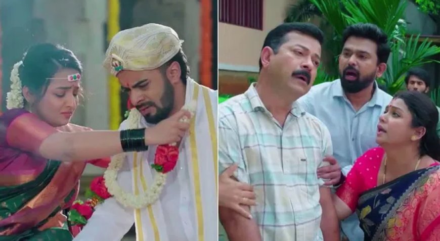 ‘ನಂದ ಗೋಕುಲ’ ಧಾರಾವಾಹಿಯಲ್ಲಿ ದೊಡ್ಡ ಟ್ವಿಸ್ಟ್: ವಲ್ಲಭ-ಅಮೂಲ್ಯ ಮದುವೆಯಿಂದ ತಲೆತಿರುಗಿ ಬಿದ್ದ ನಂದ