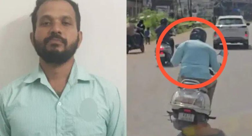 ಆಂಬುಲೆನ್ಸ್‌ಗೆ ದಾರಿ ಬಿಡದೇ ಪುಂಡಾಟ: ಬೈಕ್ ಸವಾರನ ಹೆಡೆಮುರಿ ಕಟ್ಟಿದ  ಬಂಟ್ವಾಳ ಪೊಲೀಸ್