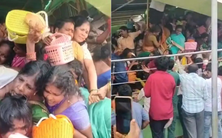 ಆಂಧ್ರಪ್ರದೇಶದ ಕಾಶಿಬುಗ್ಗದಲ್ಲಿ ಘೋರ ದುರಂತ: ದೇವರ ದರ್ಶನಕ್ಕೆ ಬಂದ 9 ಭಕ್ತಾದಿಗಳ ದಾರುಣ ಸಾವು